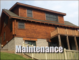  Oakboro, North Carolina Log Home Maintenance